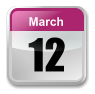 12 March